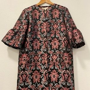 Kate Spade Tapestry Jacquard Finer Things Coat